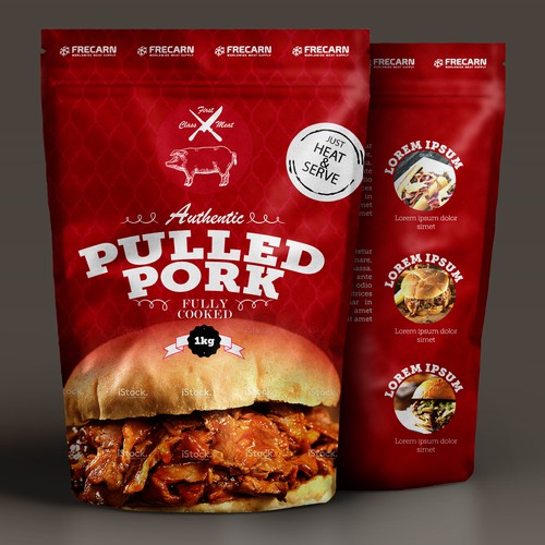 PACKAGING - PLASTIC BAG for PULLED PORK-