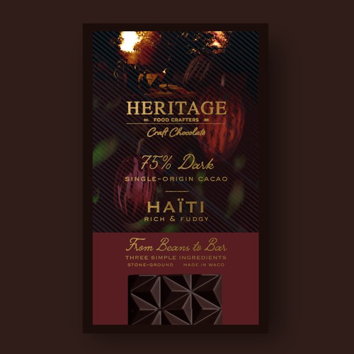 High-End Craft Chocolate Packaging that Creates a Sense of Heritage and Community