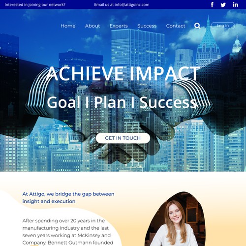 New concept for Management consulting firm