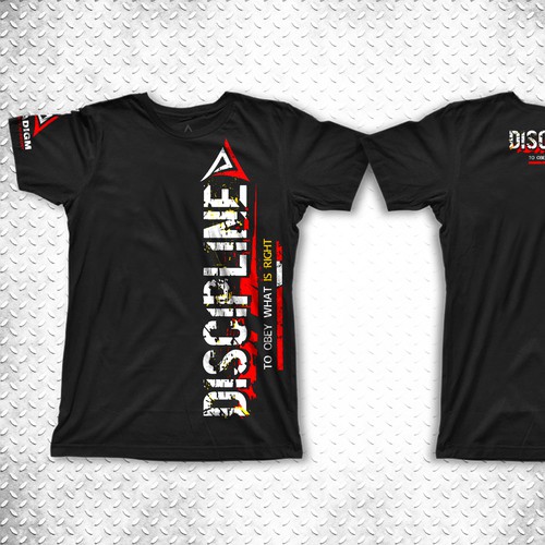 Discipline Tshirt Design