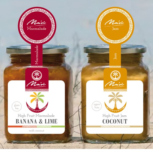 Label design for jams