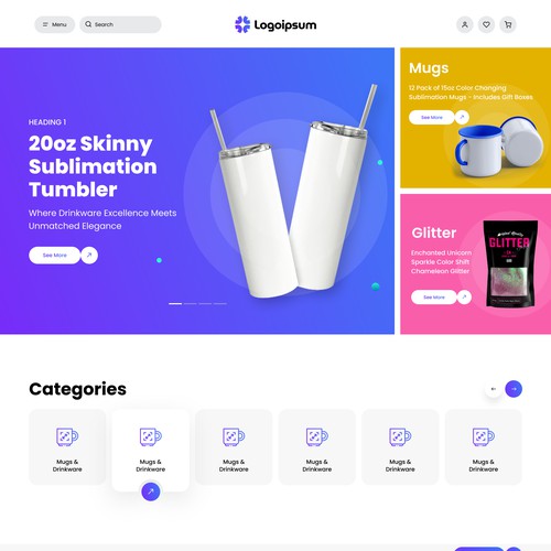 Ecommerce website design