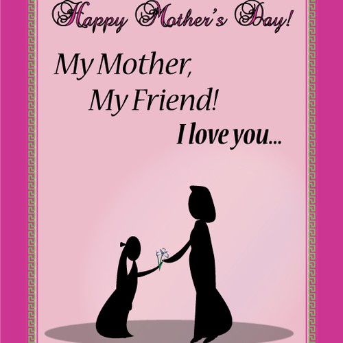 Mother's Day greeting card