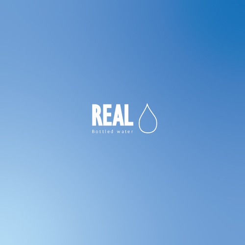 REAL - bottled water - logo