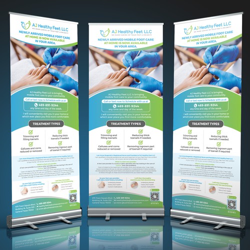 Roll-up Banner Design 