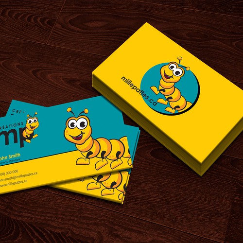 millepattes business card