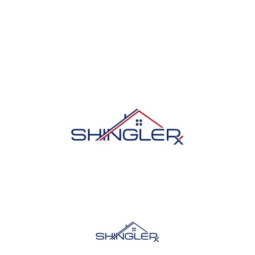 Shingle Rx logo design
