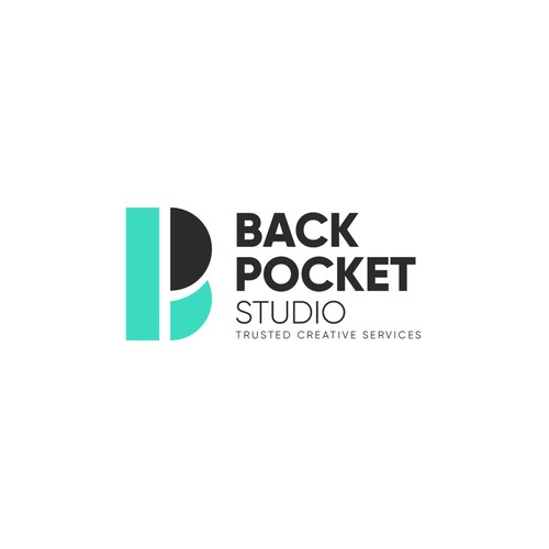 Bold Logo Concept For Back Pocket Studio