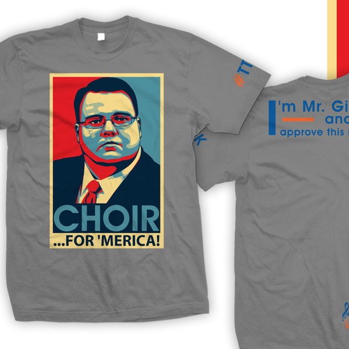 T-Shirt Design for High School Choir