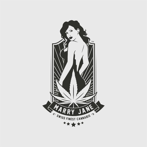 Marry Jane Swiss Finest Cannabis Logo