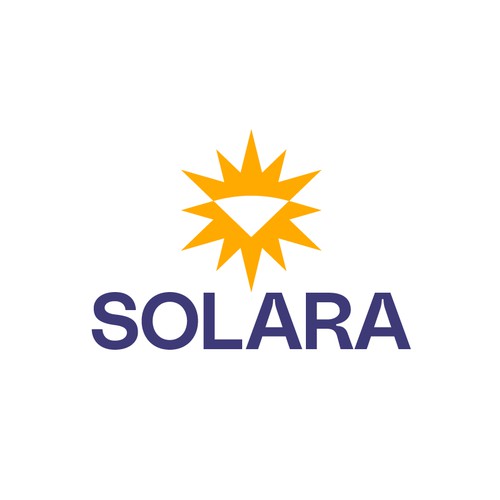 Minimalist sun logo capturing soul, light, and value