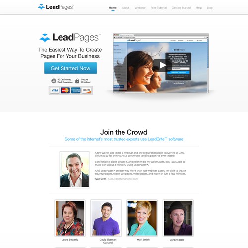 Sales Page Wanted For Our Marketing Software