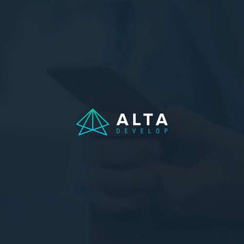 Alta Develop Minimal Logo