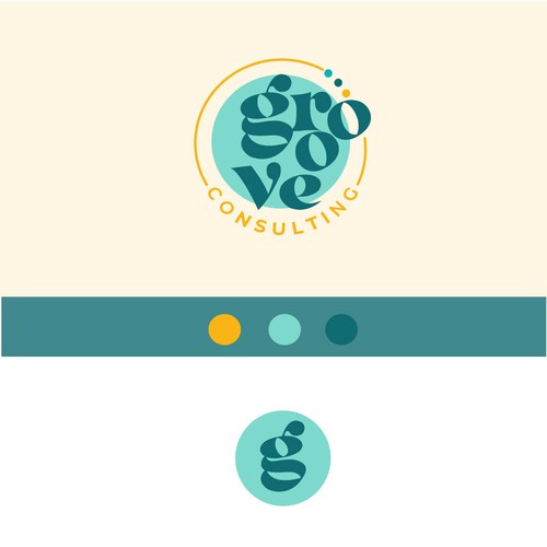 Bold logo concept for consulting
