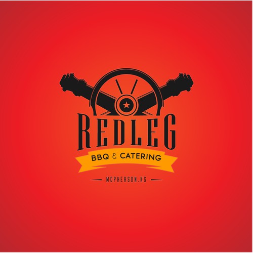 RedLeg BBQ &  Catering Logo