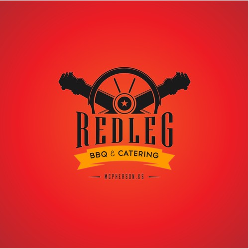 RedLeg BBQ &  Catering Logo