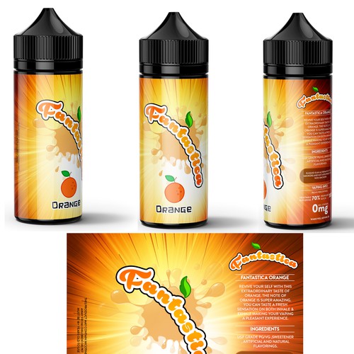 Fantastica Ejuice Label UK