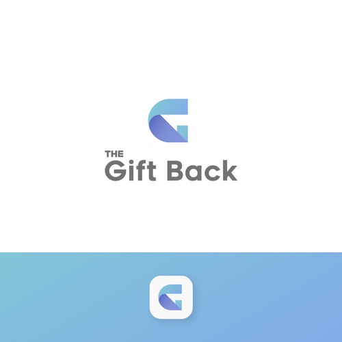 Arrow and Letter G Logo for Online Tech Start Up (The Gift Back)