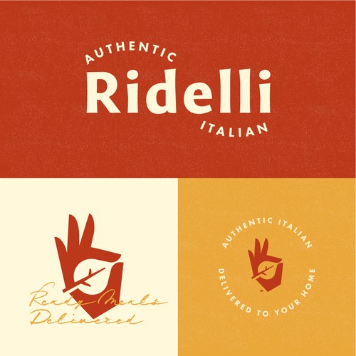 Ridelli Logo Identity
