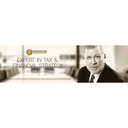 Website Header For Tax Strategist
