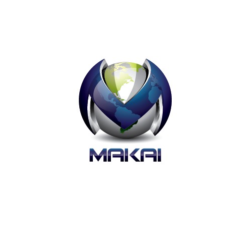 Create a cool logo for Makai's high tech submarine cable software.