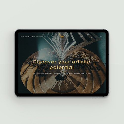 Art direction and website for private piano lesson studio. New York.