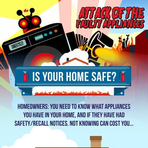 Home Safety Infographic.