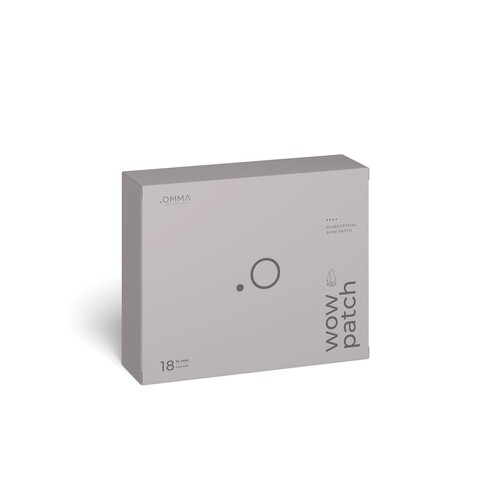 Minimalist packaging for cosmetics brand