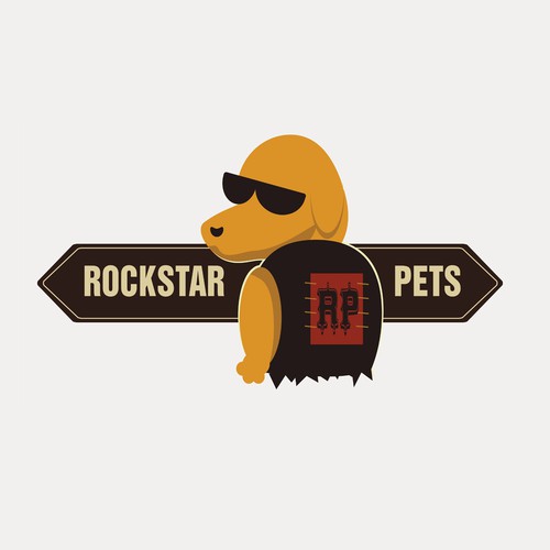 Logo for pet shop