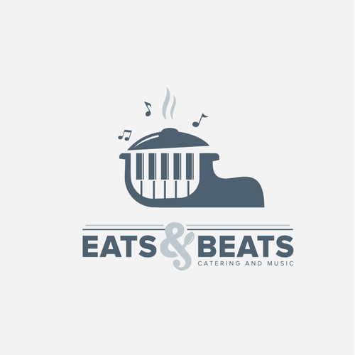 logo design for Eats & Beats is a catering and entertainment company.