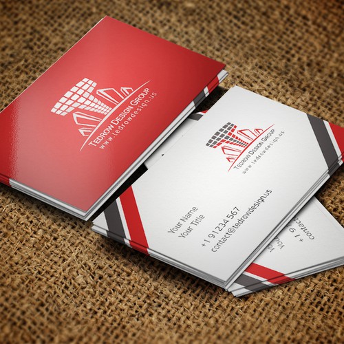 Create logo and business card for Tedrow Design Group