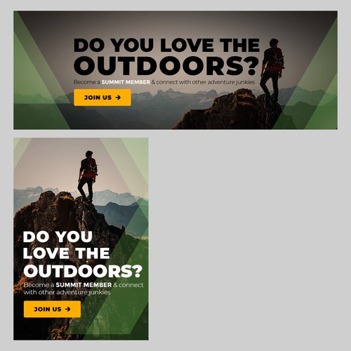 Banner Ad  for The Adventure Junkies