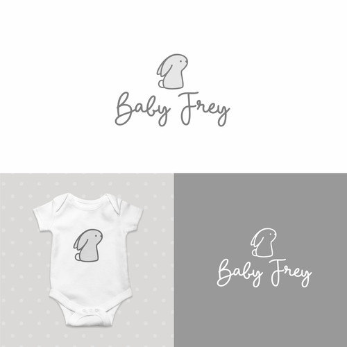 Simple logo design for a baby brand startup