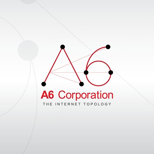 Create the next logo for A6 Corporation