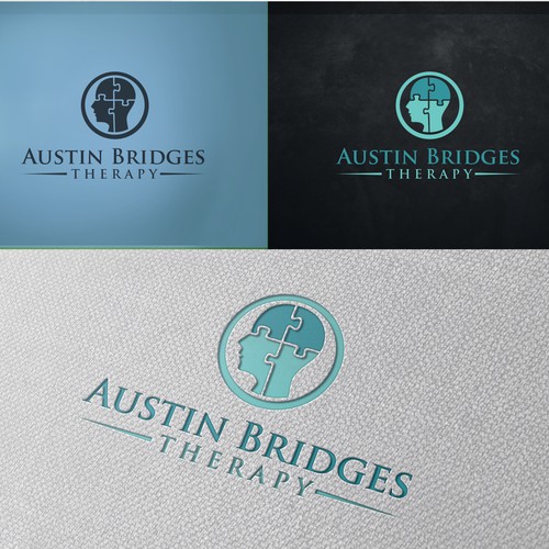 Mental health therapy logo design