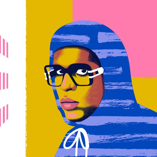 Fashion blog illustration