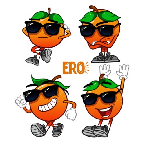 Orange flavor character for ERO