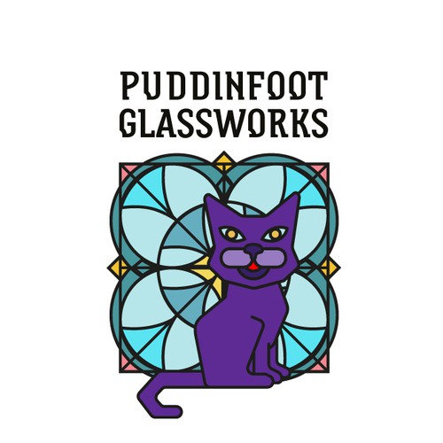 Puddingfoot logo concept