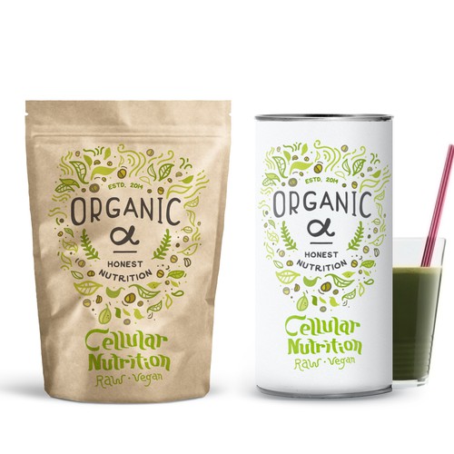 Packaging concept for Organic α 