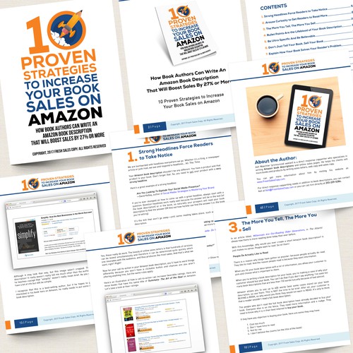 10 Proven Strategies to Increase Your Book Sales on Amazon by. Ash Waechter - FreshSalesCopy.com