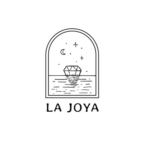 Logo for a mexican hotel offering spiritual retreats
