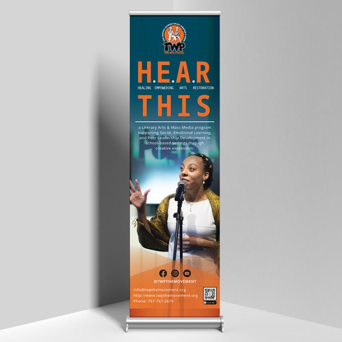 TWP Roll Up Banner Design