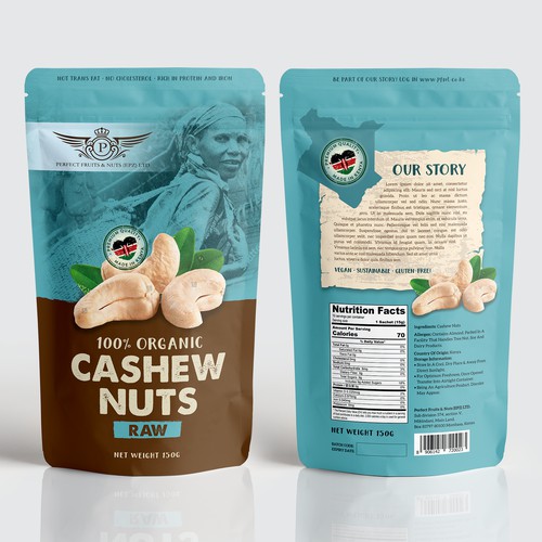 Cashew Nuts Packaging