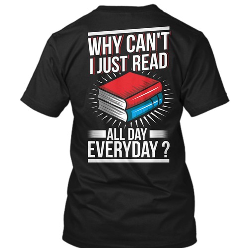 tshirt Design for Booklovers Teespring