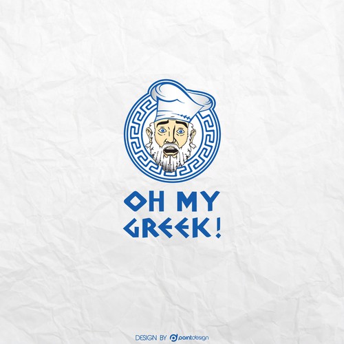 Logo for a greek Take Away-Chain in Switzerland