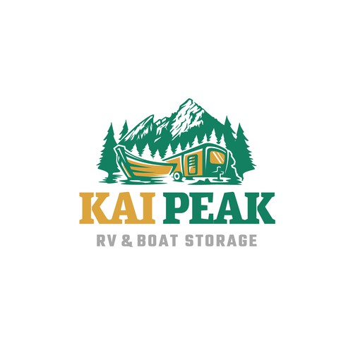 RV & Boat Nature Logo for Kai Peak