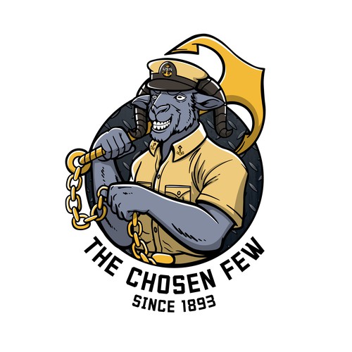 The Chosen Few - Mascot Logo