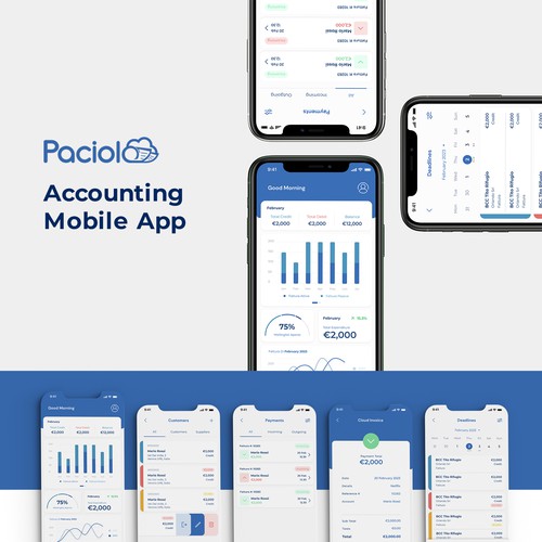 Accounting app design