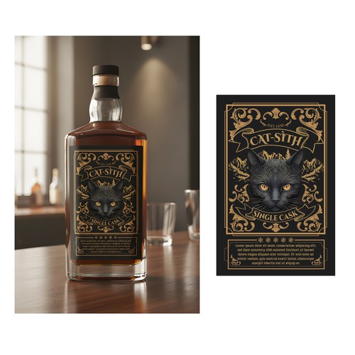 Whisky Label