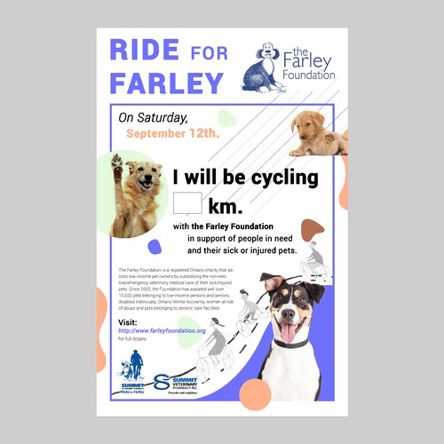 Ride for Farley Poster